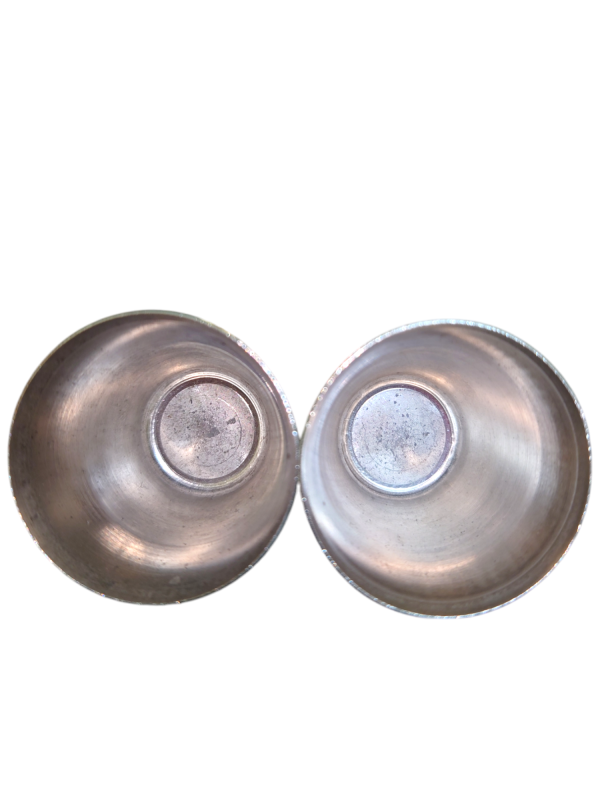 বড় গ্লাস স্টীল ১ জোড়া
