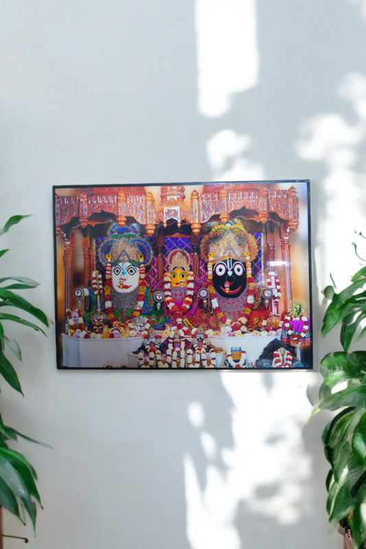 জগন্নাথ বলদেব সুভদ্রা মহারানীর চিত্রপট 5"x7"